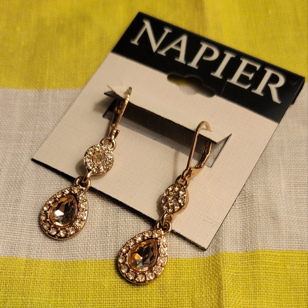 NWT NAPIER Sparkling Earrings